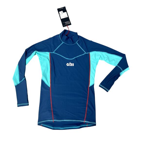 Gill Pro Rash Vest Long Sleeve Rashguard Womens Size 8 - Picture 1 of 4